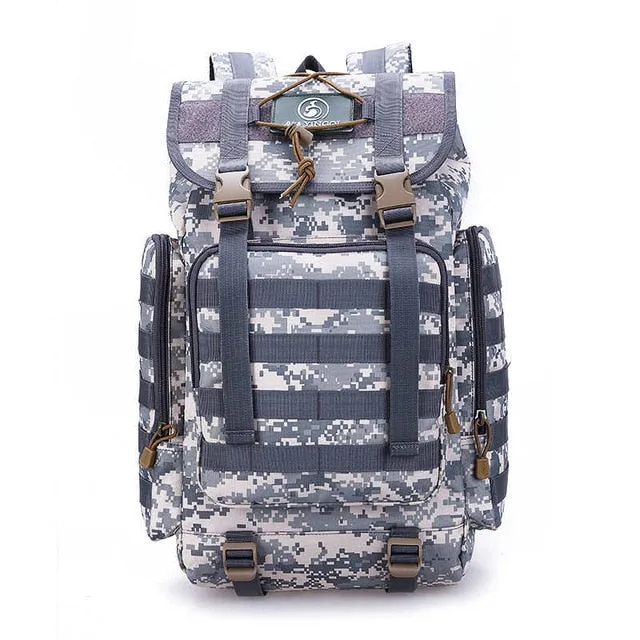 25L Modular Military MOLLE Tactical Army Backpack