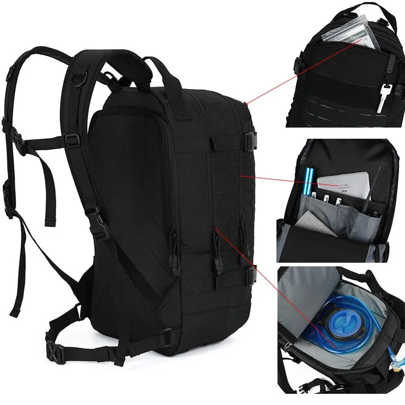 30L Camping Hiking Military Backpack