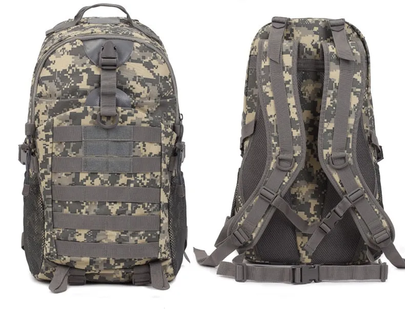 35L Tactical Camouflage Waterproof Military Molle Backpack