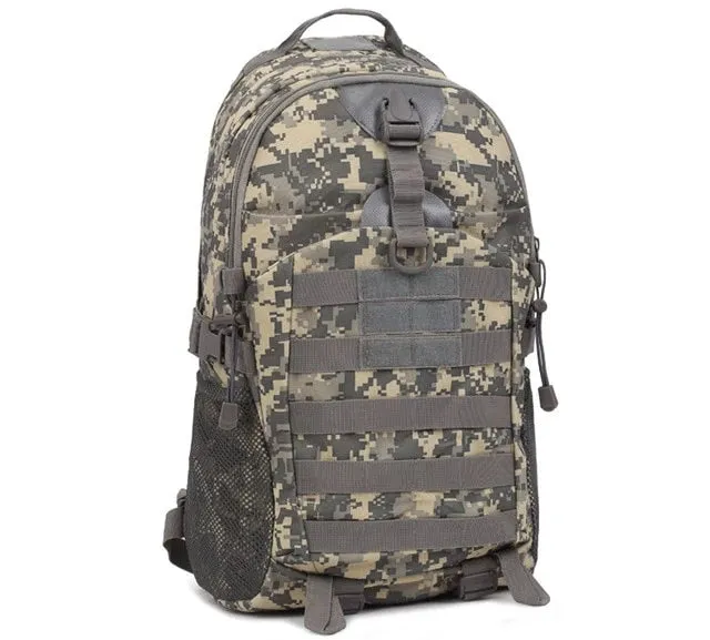 35L Tactical Camouflage Waterproof Military Molle Backpack