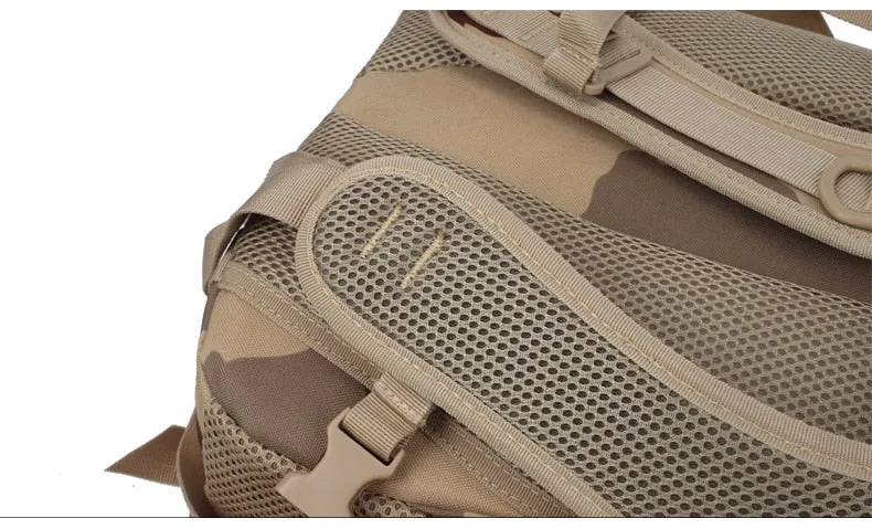 35L Tactical Camouflage Waterproof Military Molle Backpack