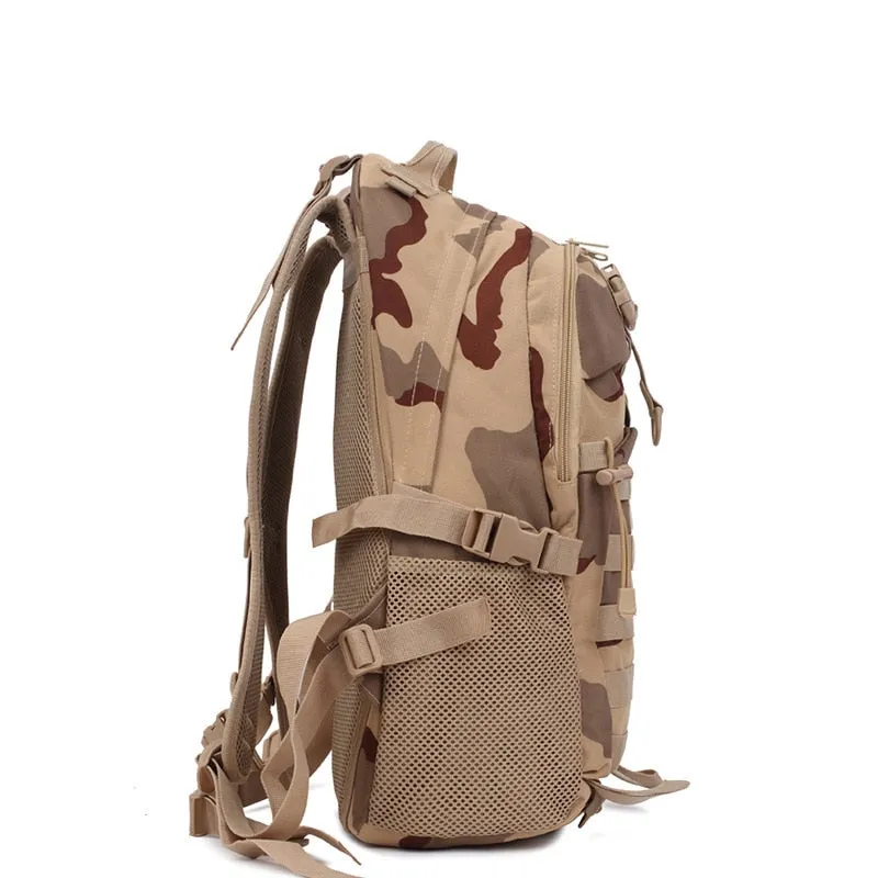 35L Tactical Camouflage Waterproof Military Molle Backpack