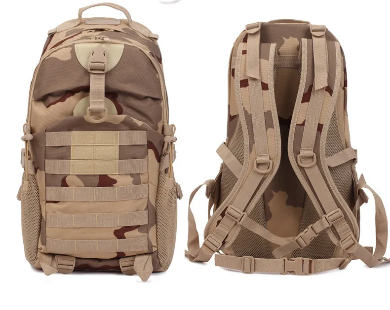 35L Tactical Camouflage Waterproof Military Molle Backpack