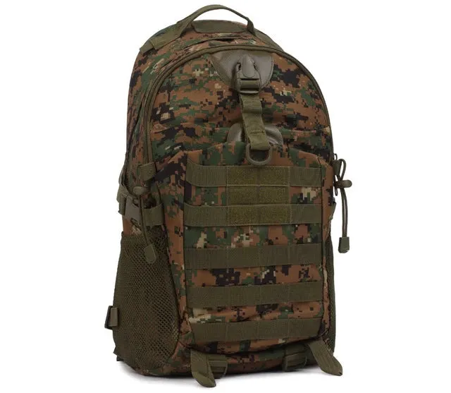 35L Tactical Camouflage Waterproof Military Molle Backpack