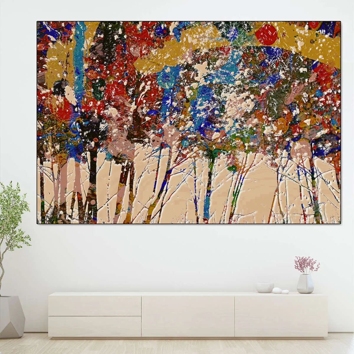 4 Seasons Fall Wall Art