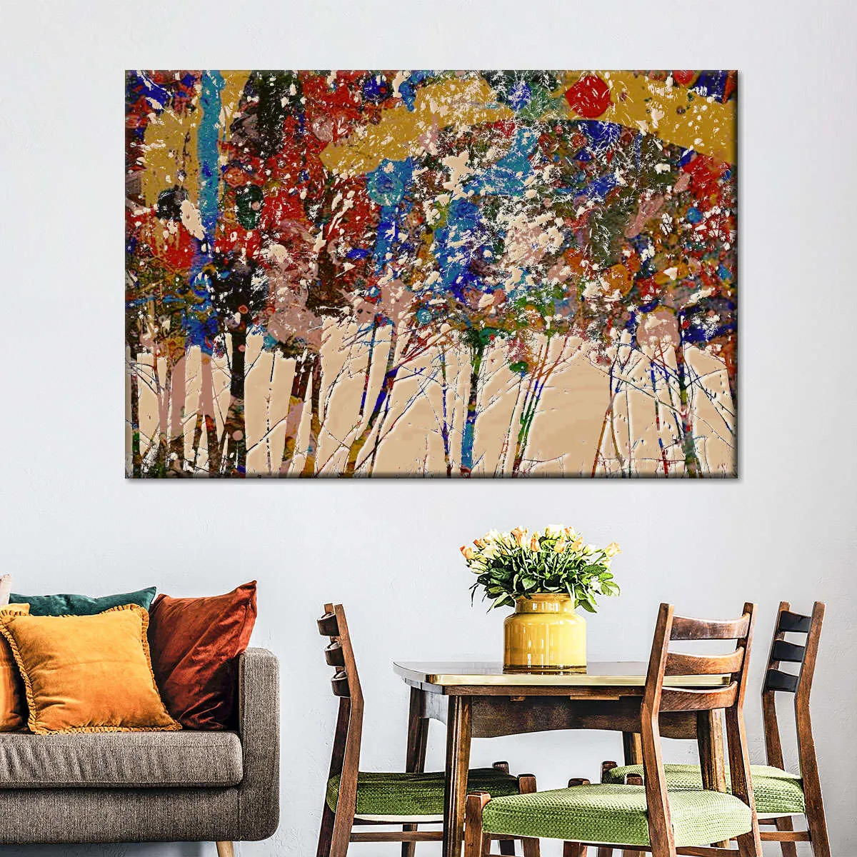 4 Seasons Fall Wall Art