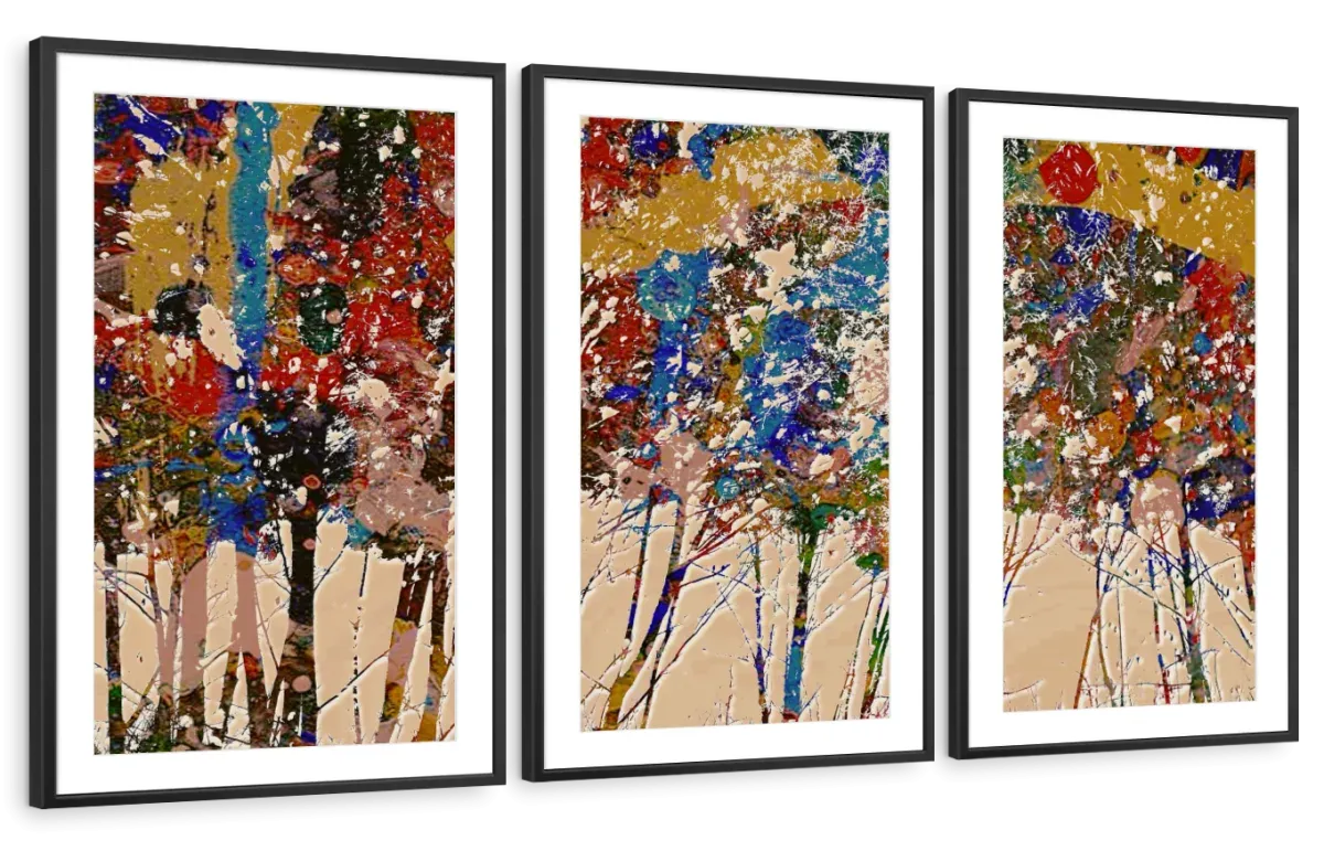 4 Seasons Fall Wall Art