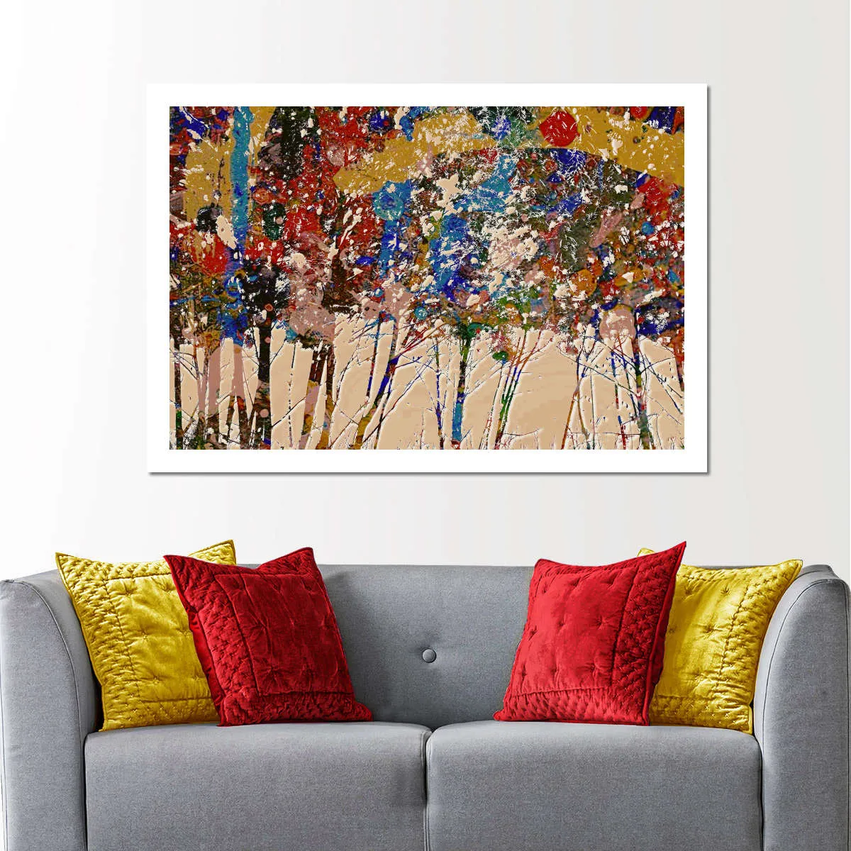 4 Seasons Fall Wall Art