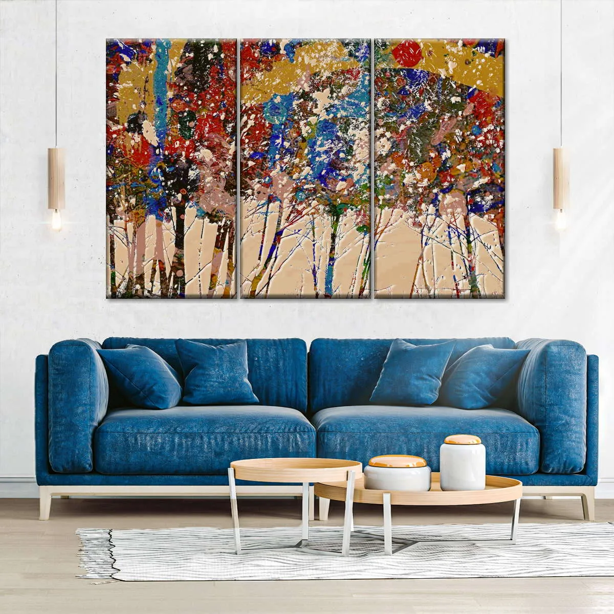 4 Seasons Fall Wall Art