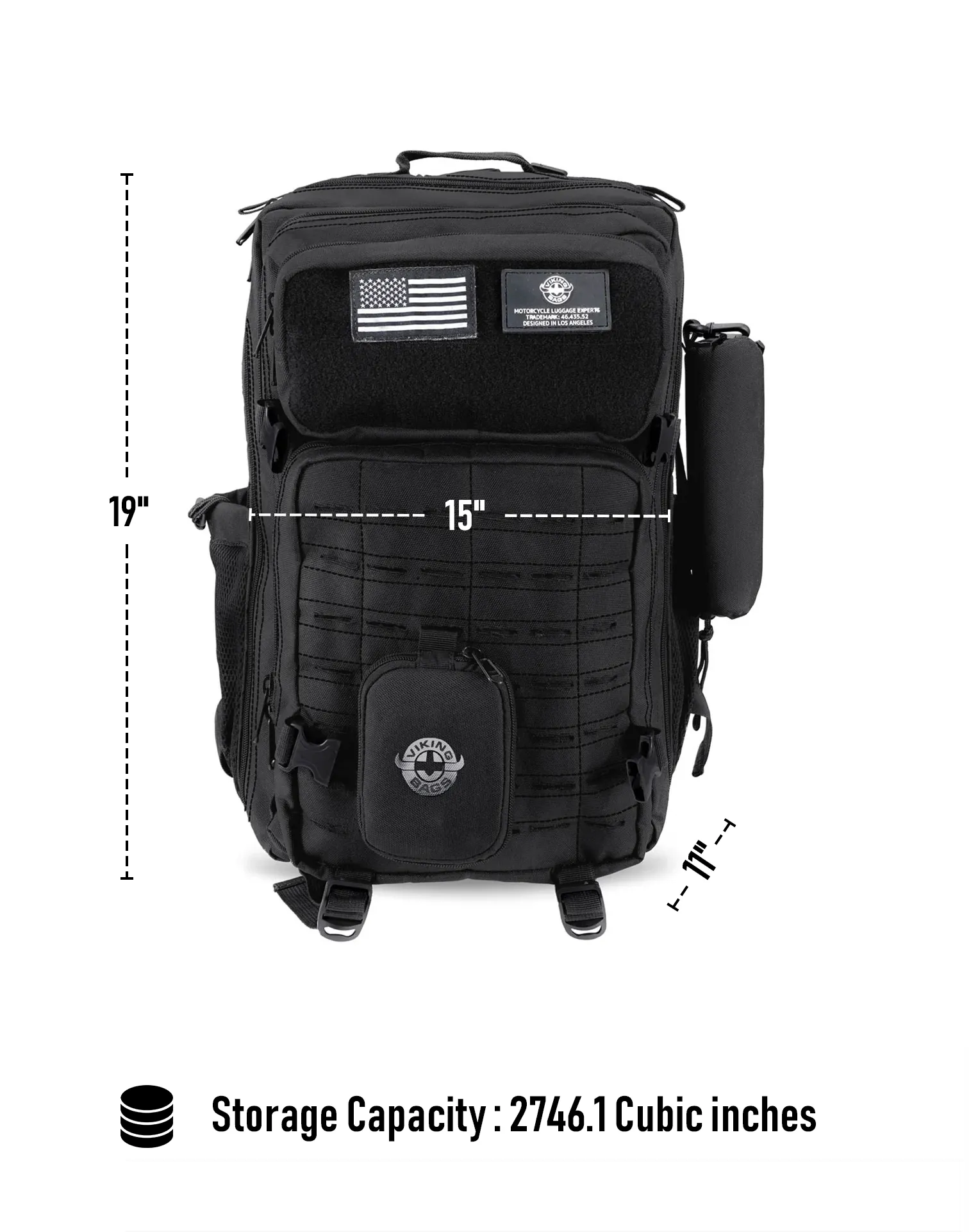 45L - Tactical XL Motorcycle Backpack