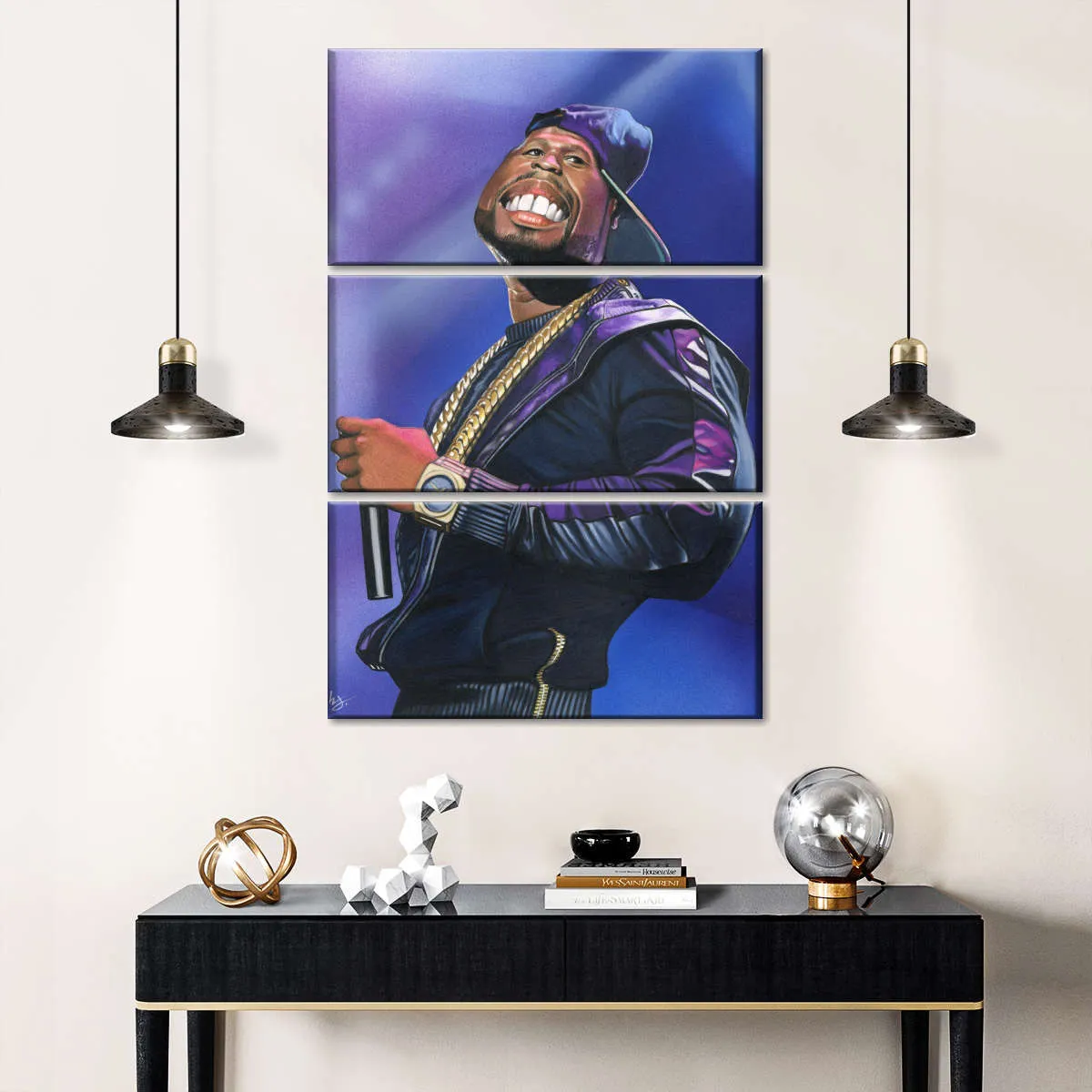 50 Cent Wall Art