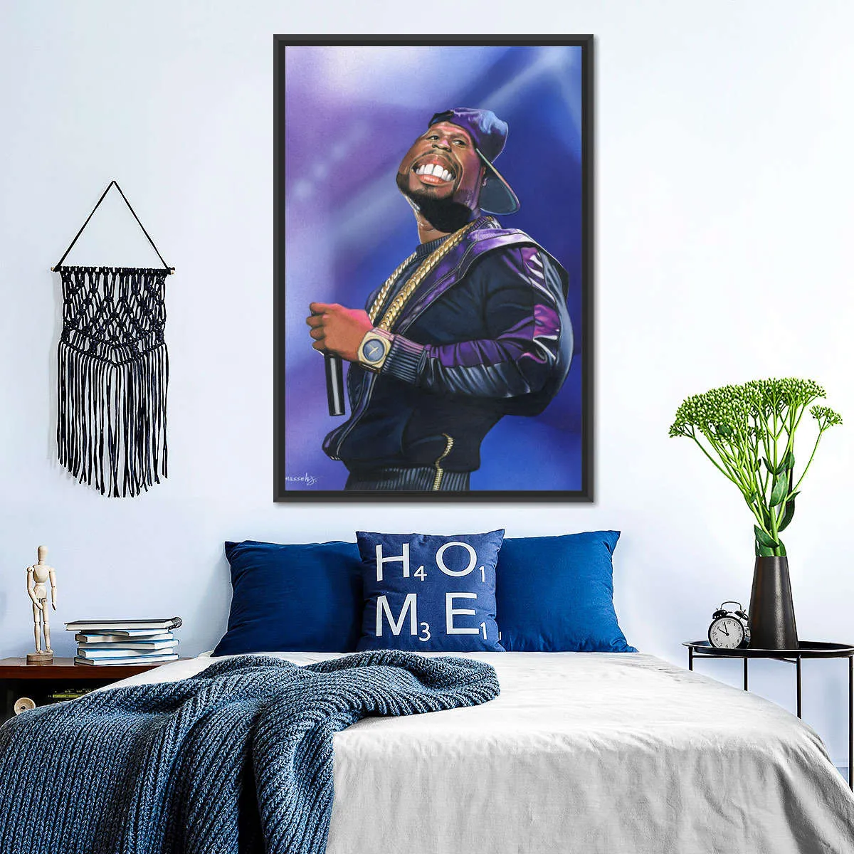 50 Cent Wall Art