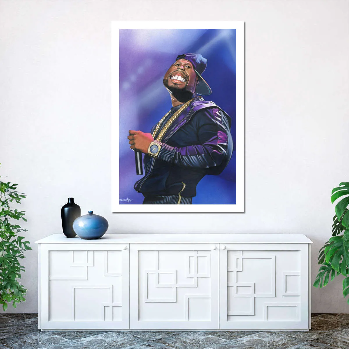 50 Cent Wall Art