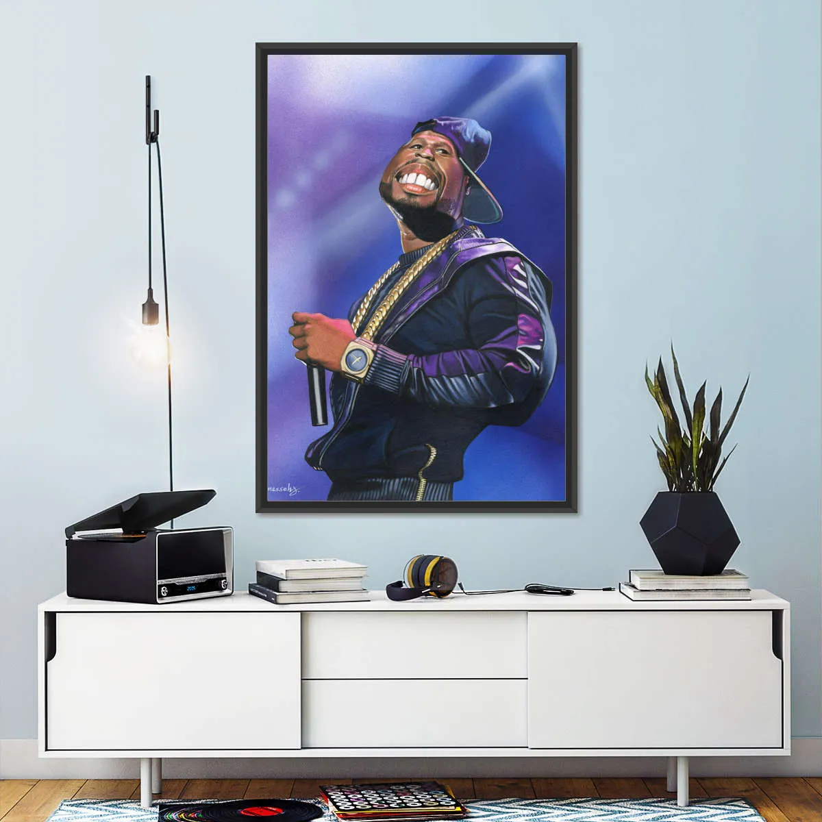 50 Cent Wall Art