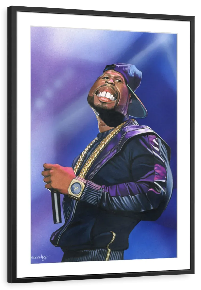 50 Cent Wall Art