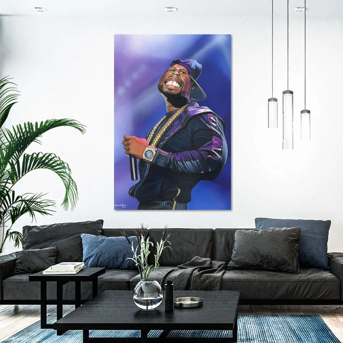 50 Cent Wall Art