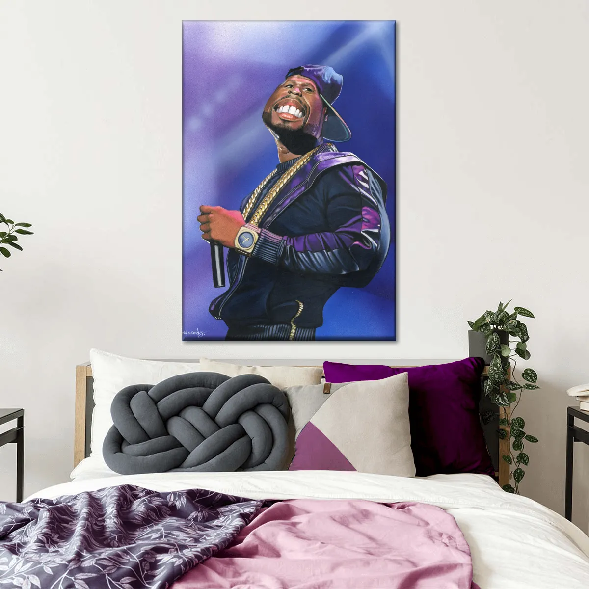 50 Cent Wall Art