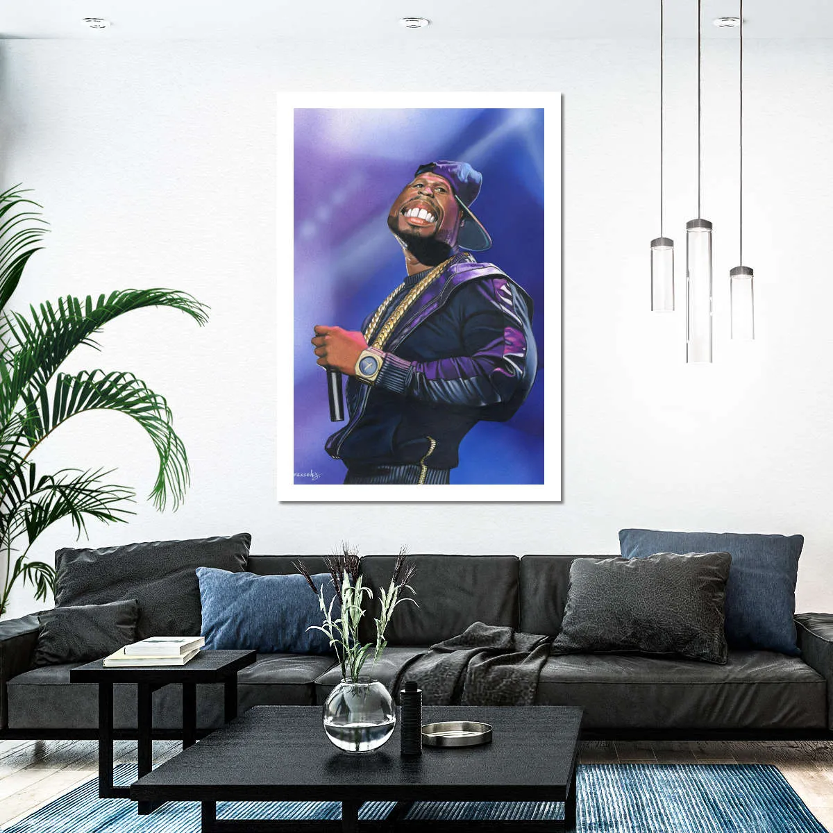 50 Cent Wall Art