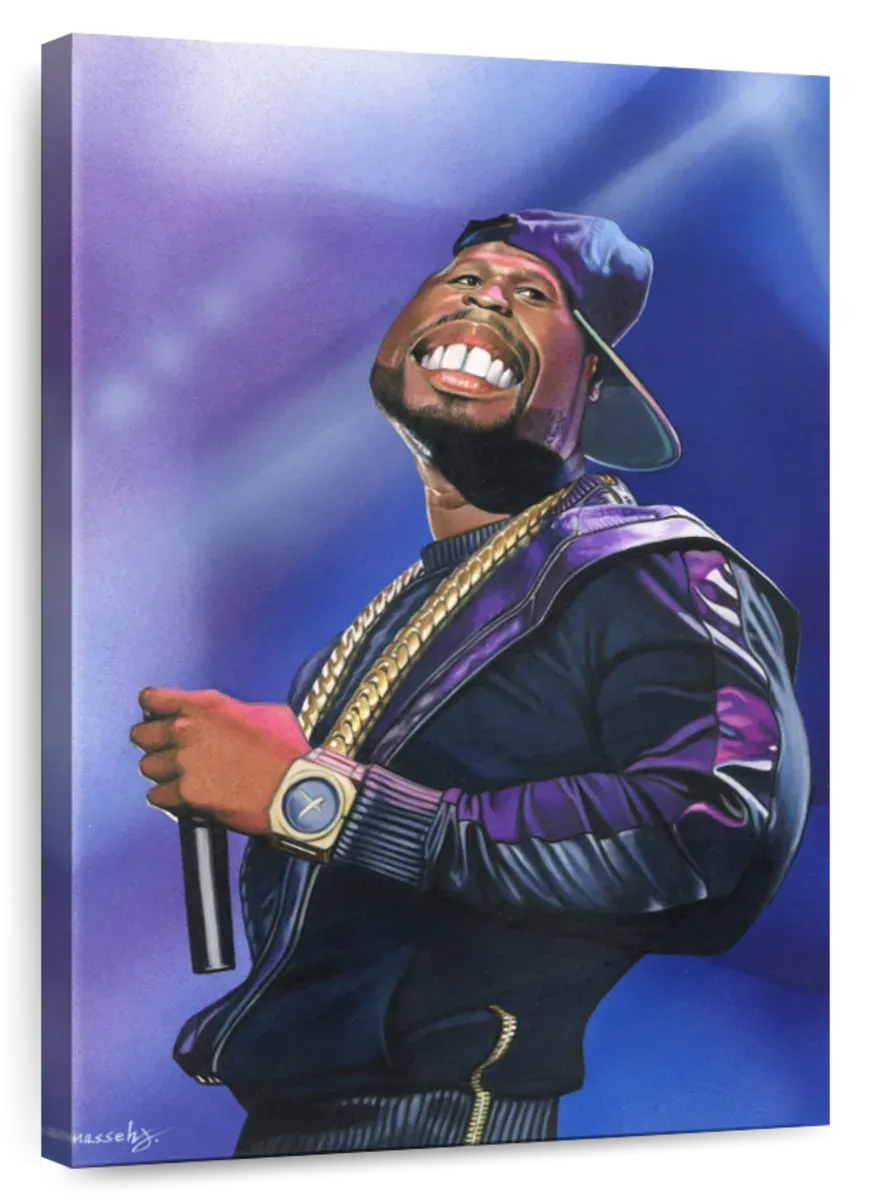 50 Cent Wall Art