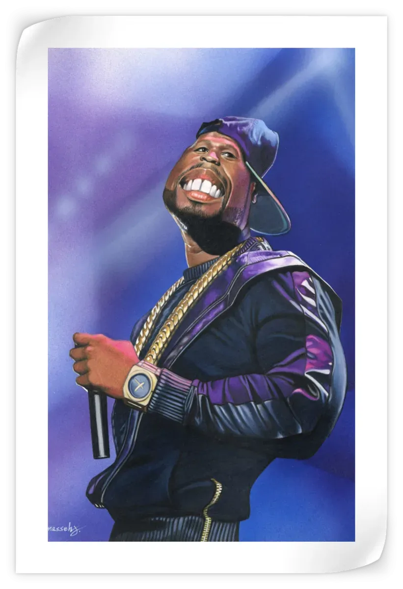 50 Cent Wall Art