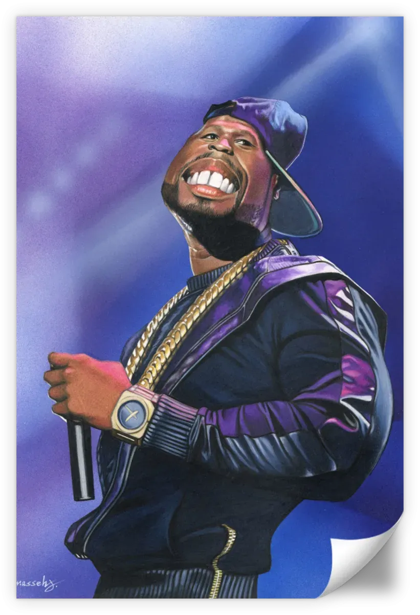 50 Cent Wall Art