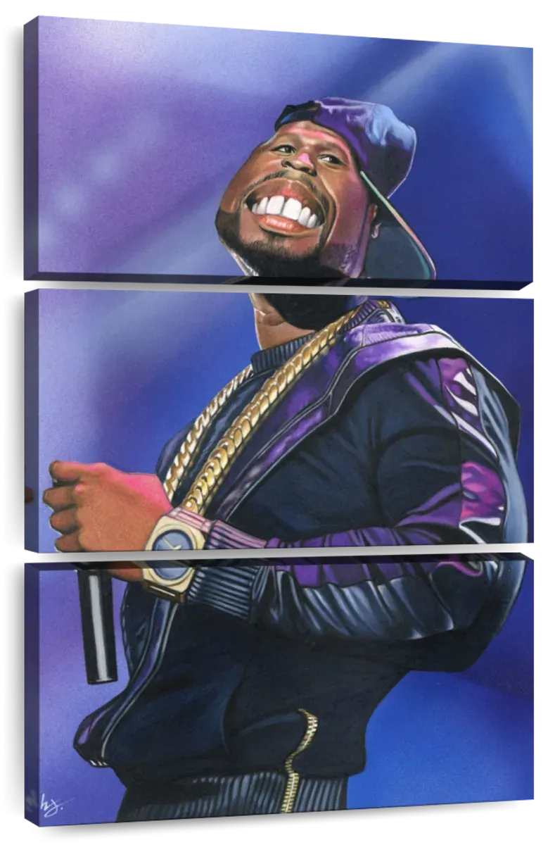 50 Cent Wall Art