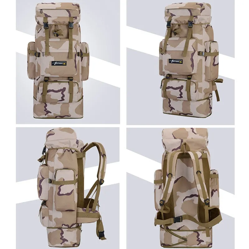 70L Large Military Tactical Army Backpack Rucksack