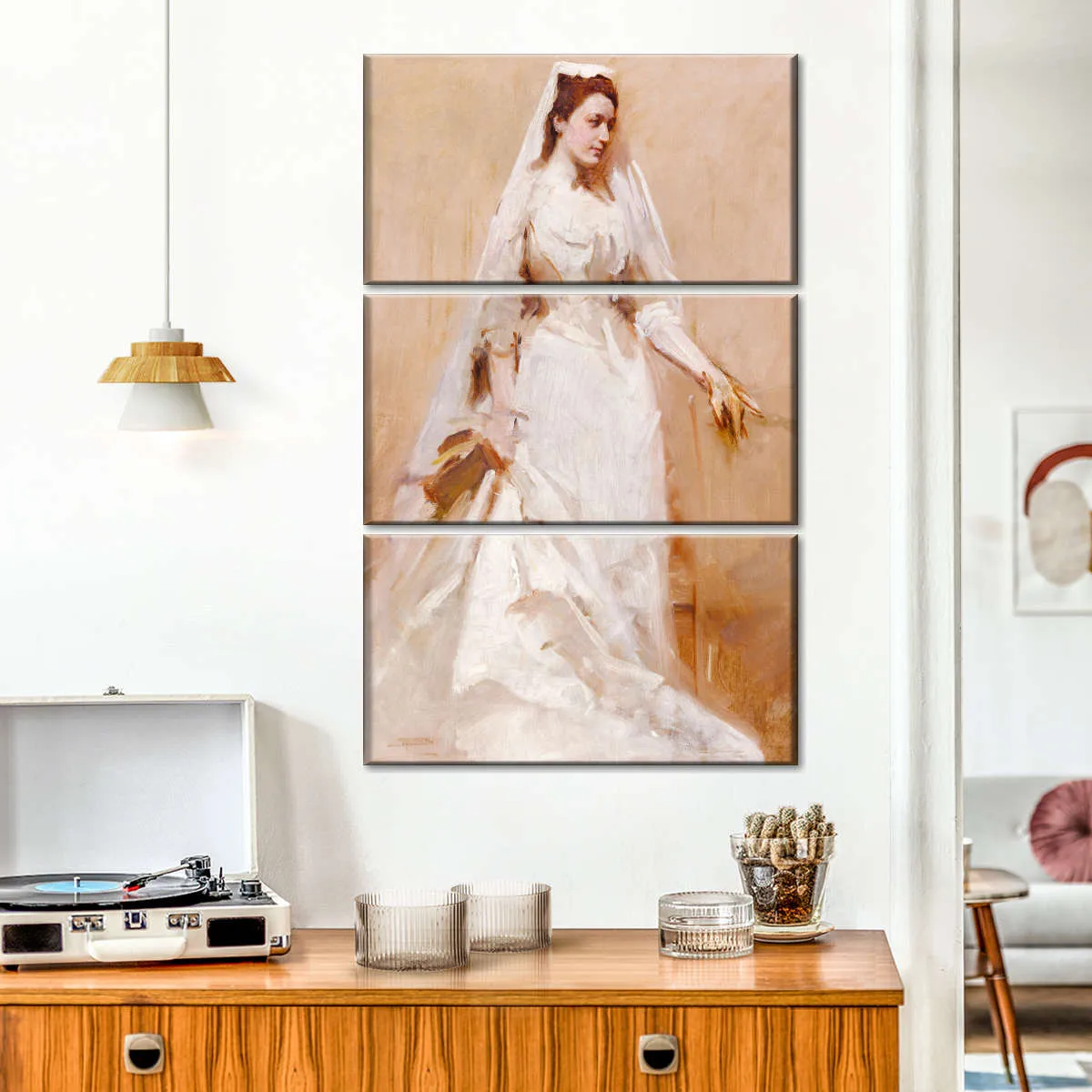 A Bride 1895 Wall Art