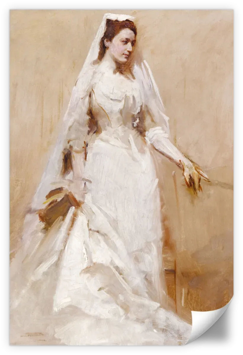 A Bride 1895 Wall Art