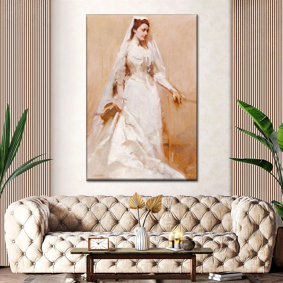 A Bride 1895 Wall Art