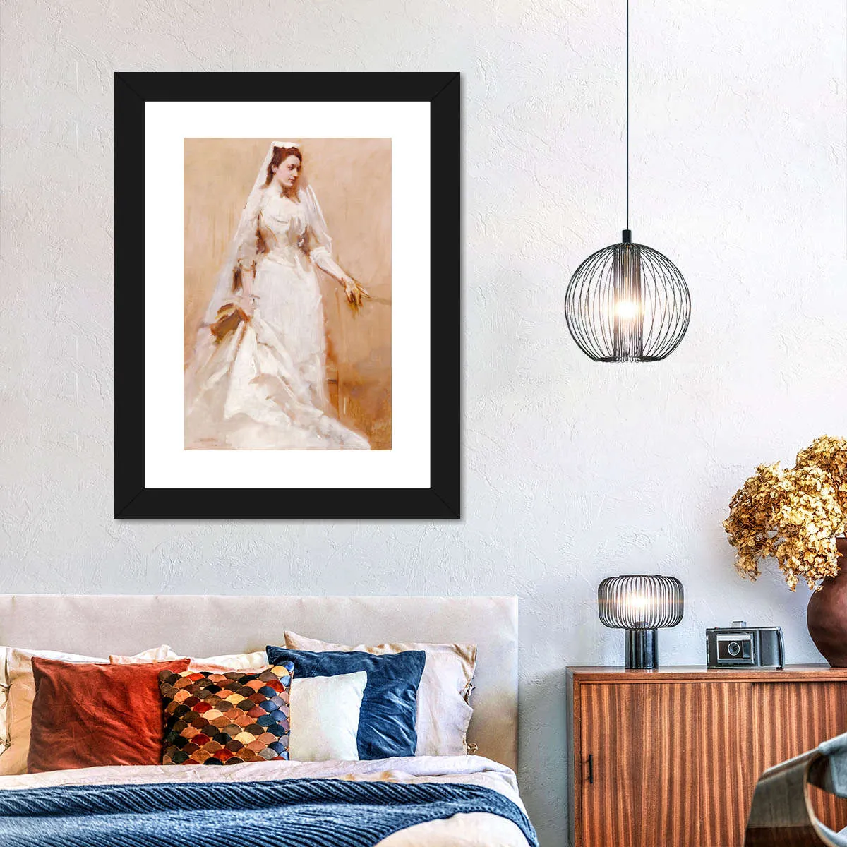 A Bride 1895 Wall Art