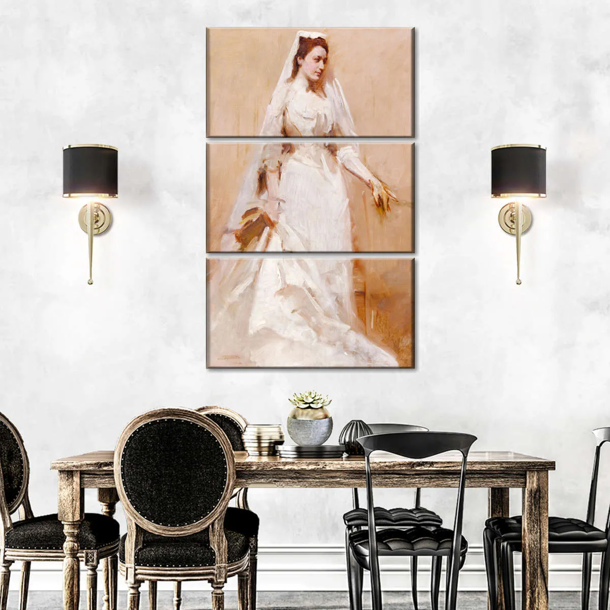 A Bride 1895 Wall Art