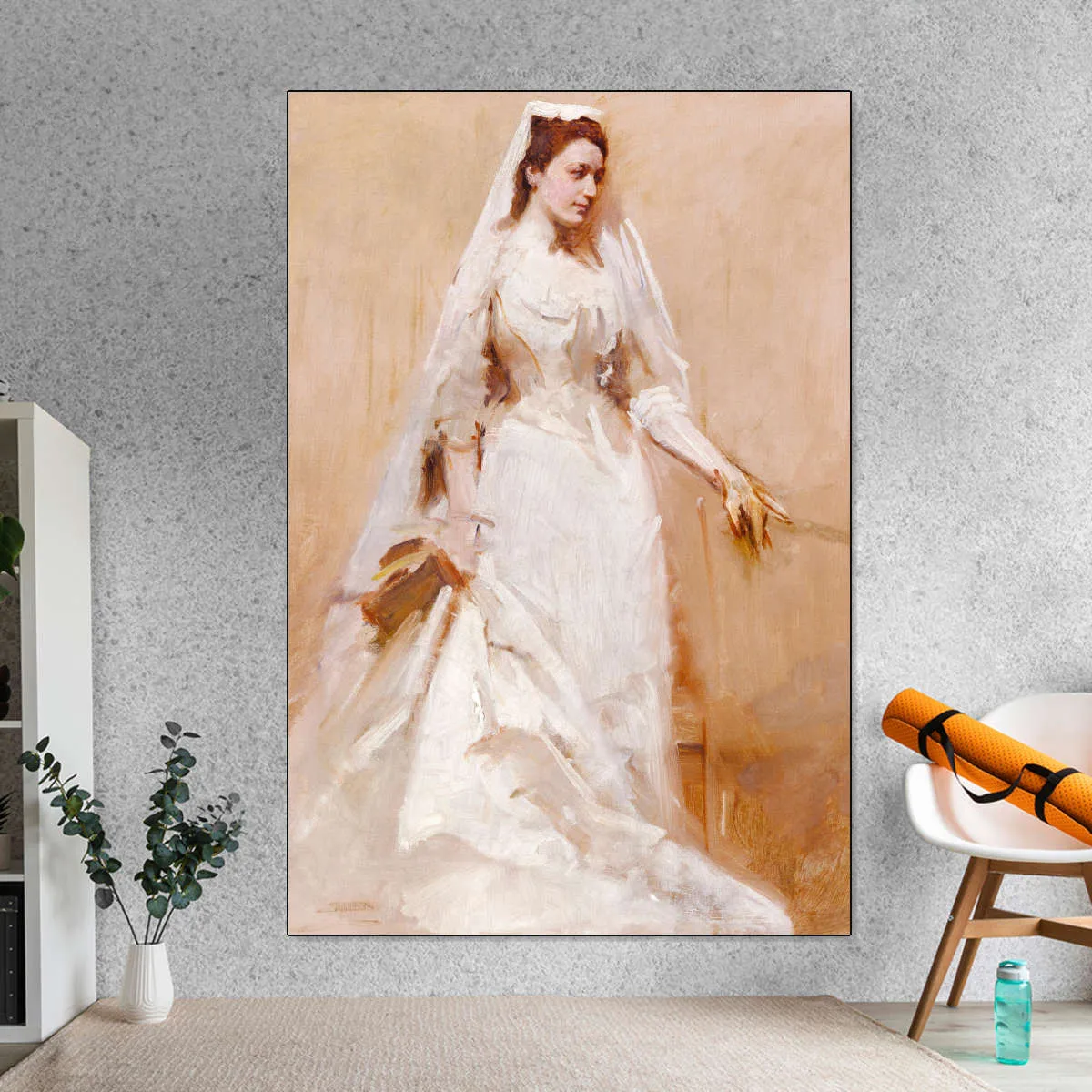 A Bride 1895 Wall Art