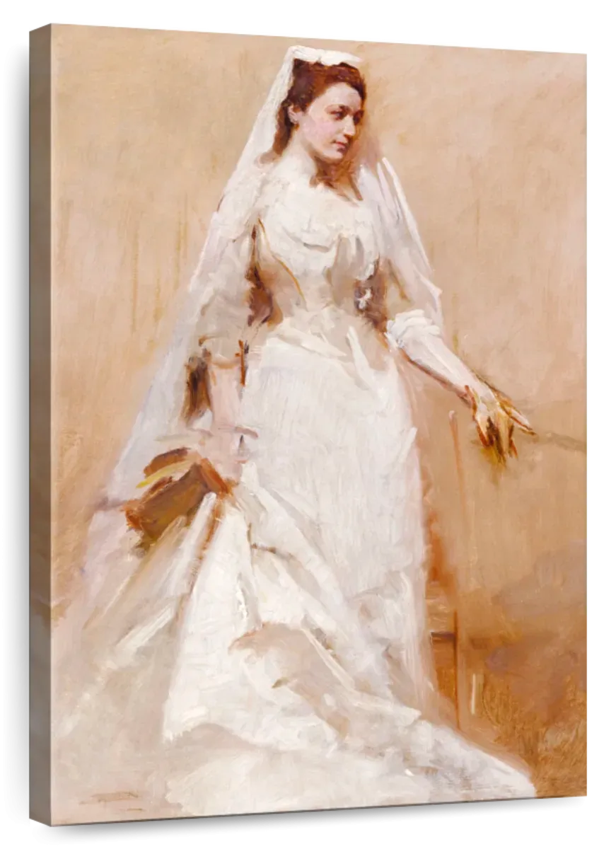 A Bride 1895 Wall Art