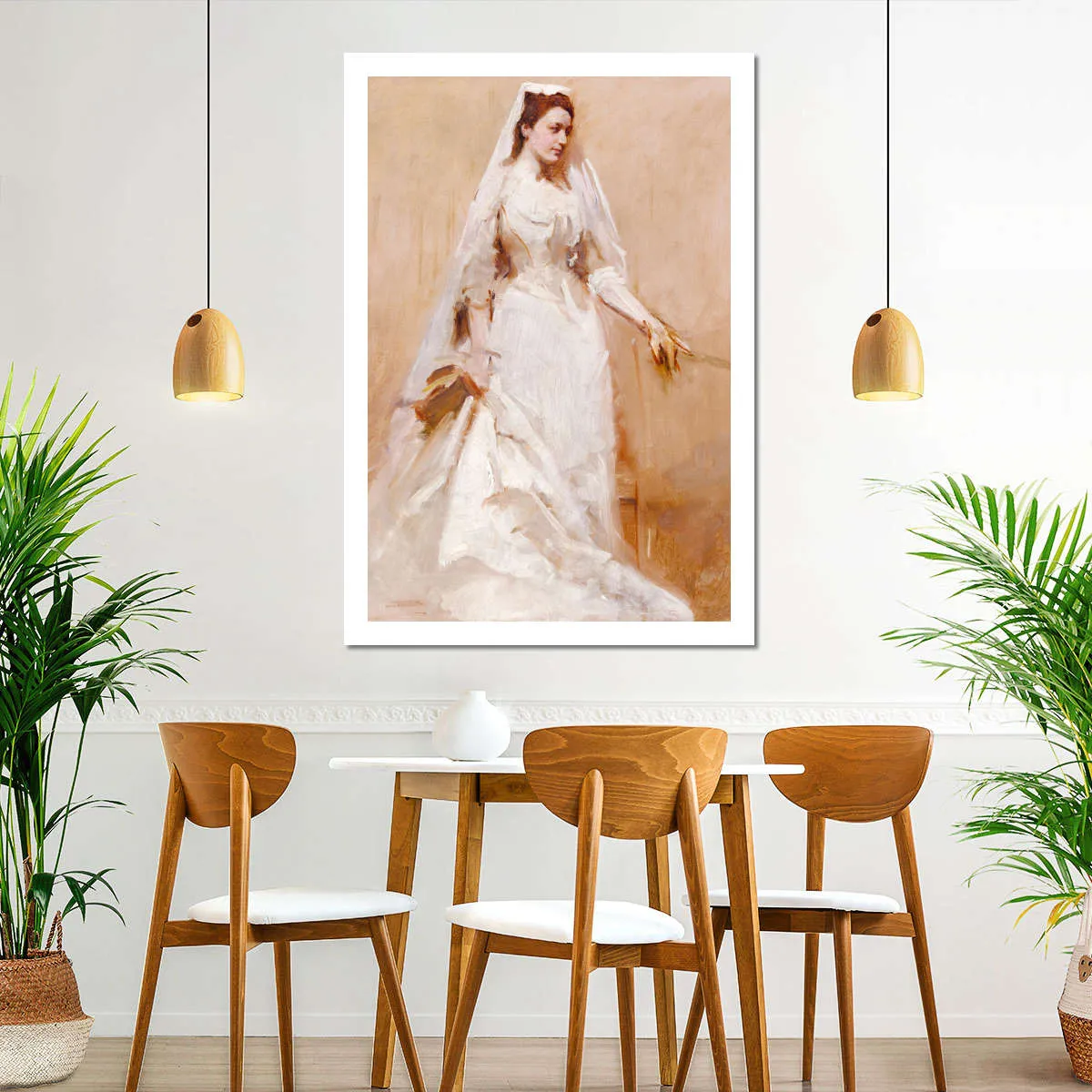 A Bride 1895 Wall Art