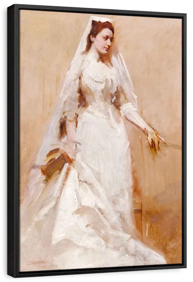 A Bride 1895 Wall Art