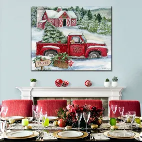 A Christmas Tree Farm Wall Art