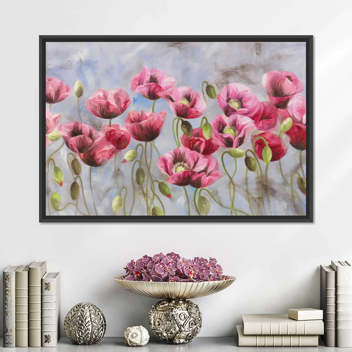 A Field Of Poppies Wall Art