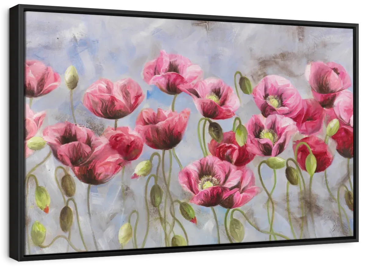 A Field Of Poppies Wall Art