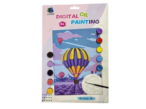 Air Balloon Paint by Numbers Kit F07M1-6-Balloon