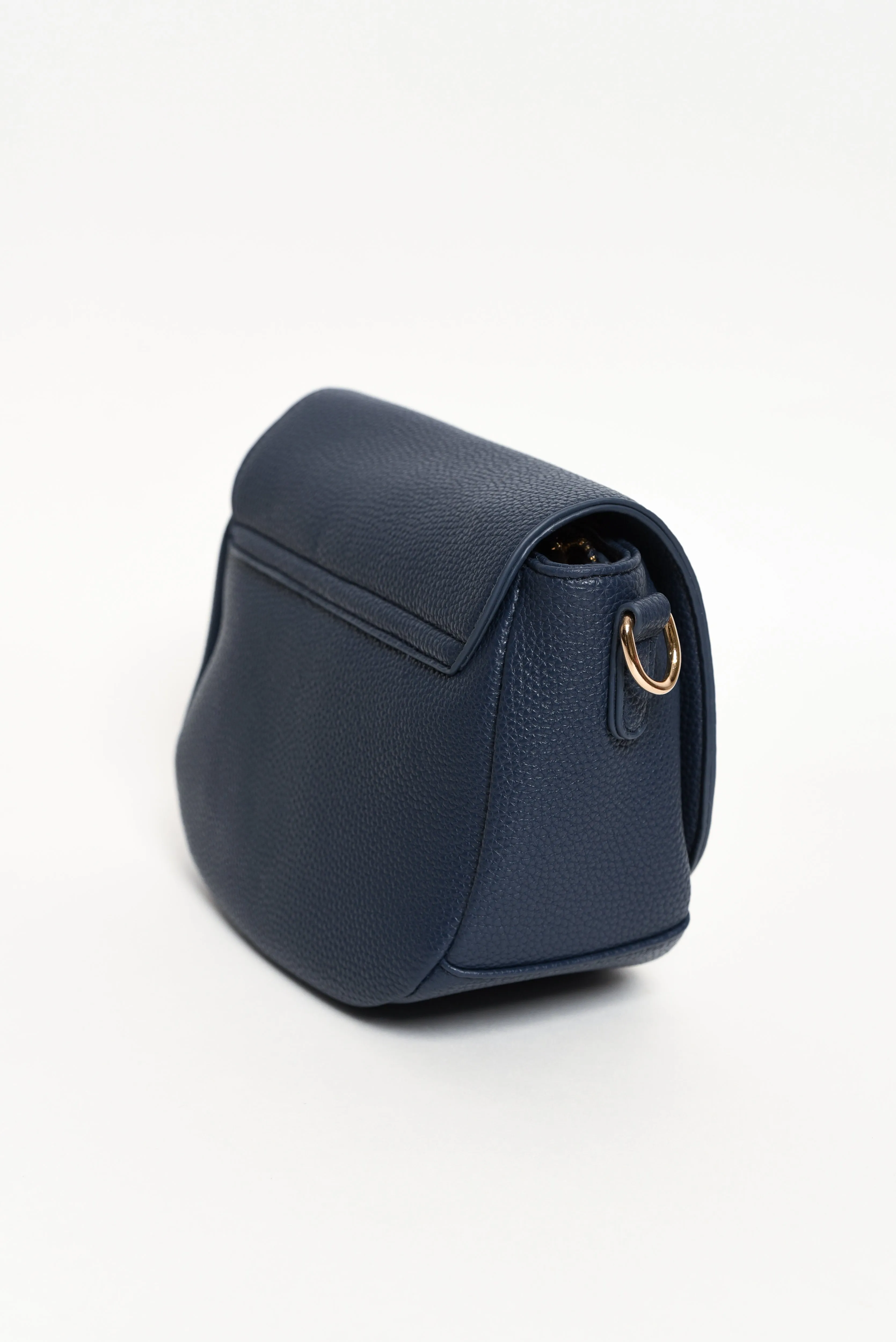 Alle Navy Saddle Crossbody Bag