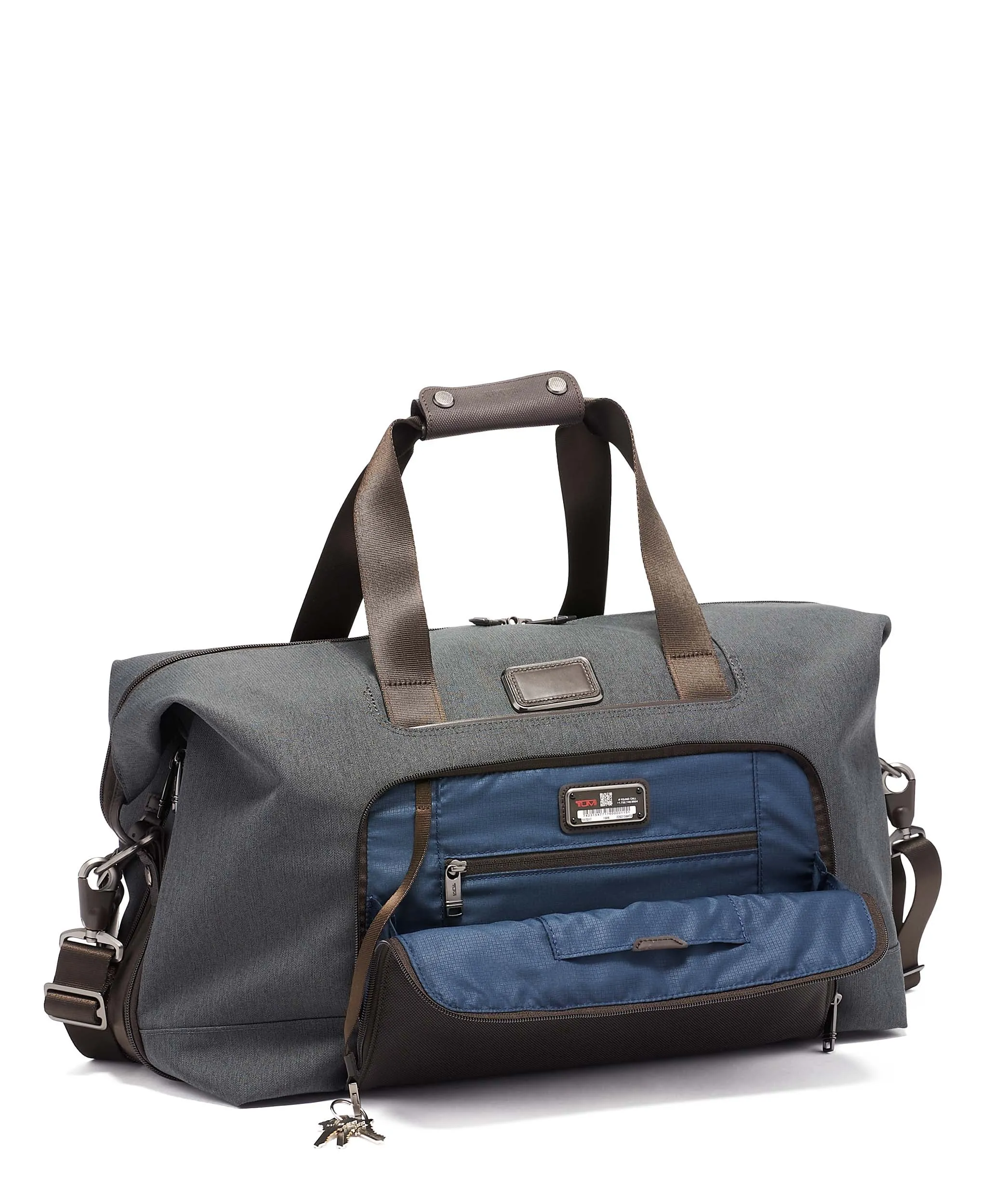 Alpha 3 Double Expansion Satchel - Anthracite