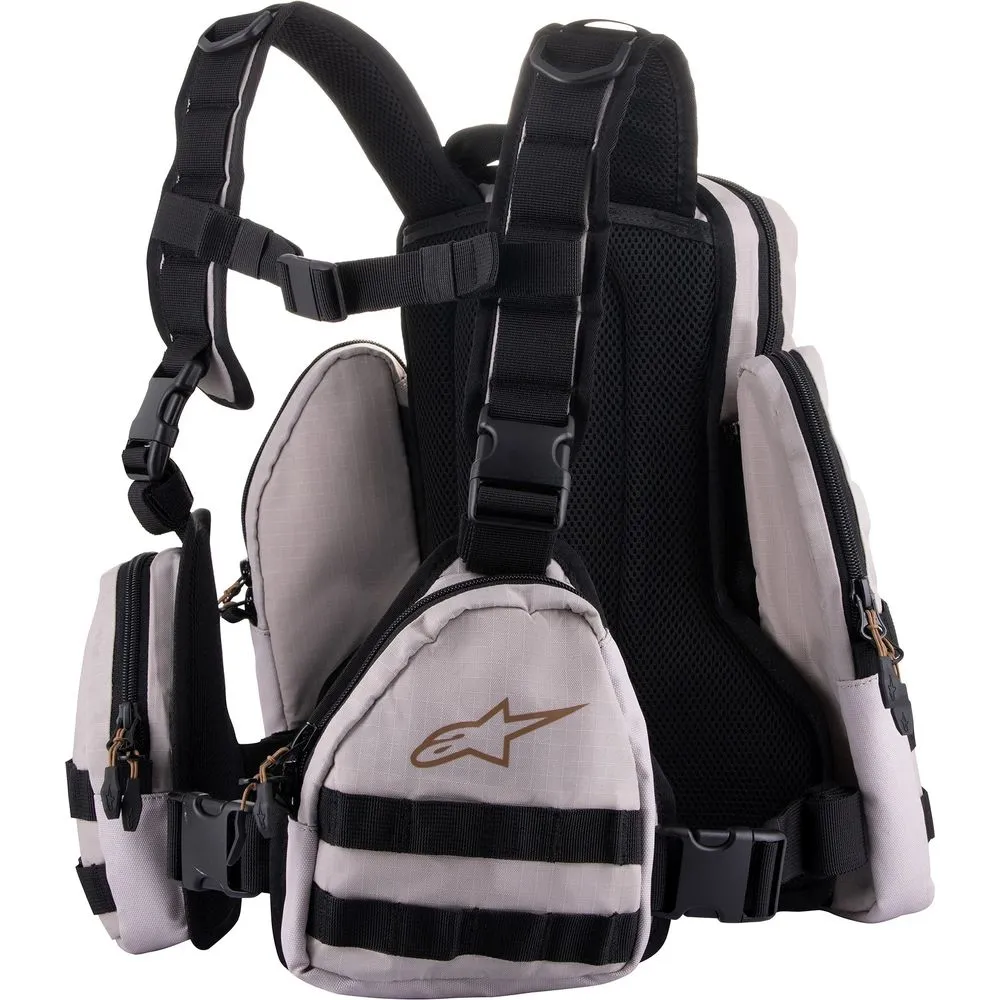 Alpinestars Techdura Tactical Backpack Warm Gray / White - 9 Litres