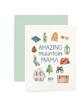 Amazing Mountain Mama Mother's Day Card