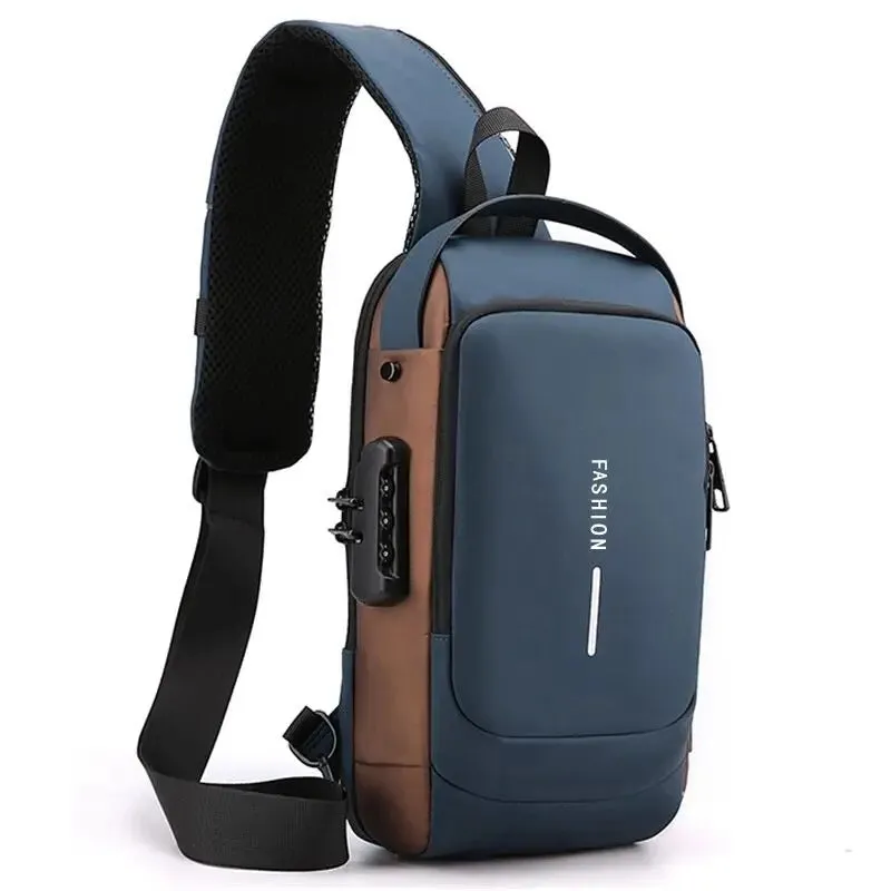 Anti-theft USB Charging Crossbody Bag