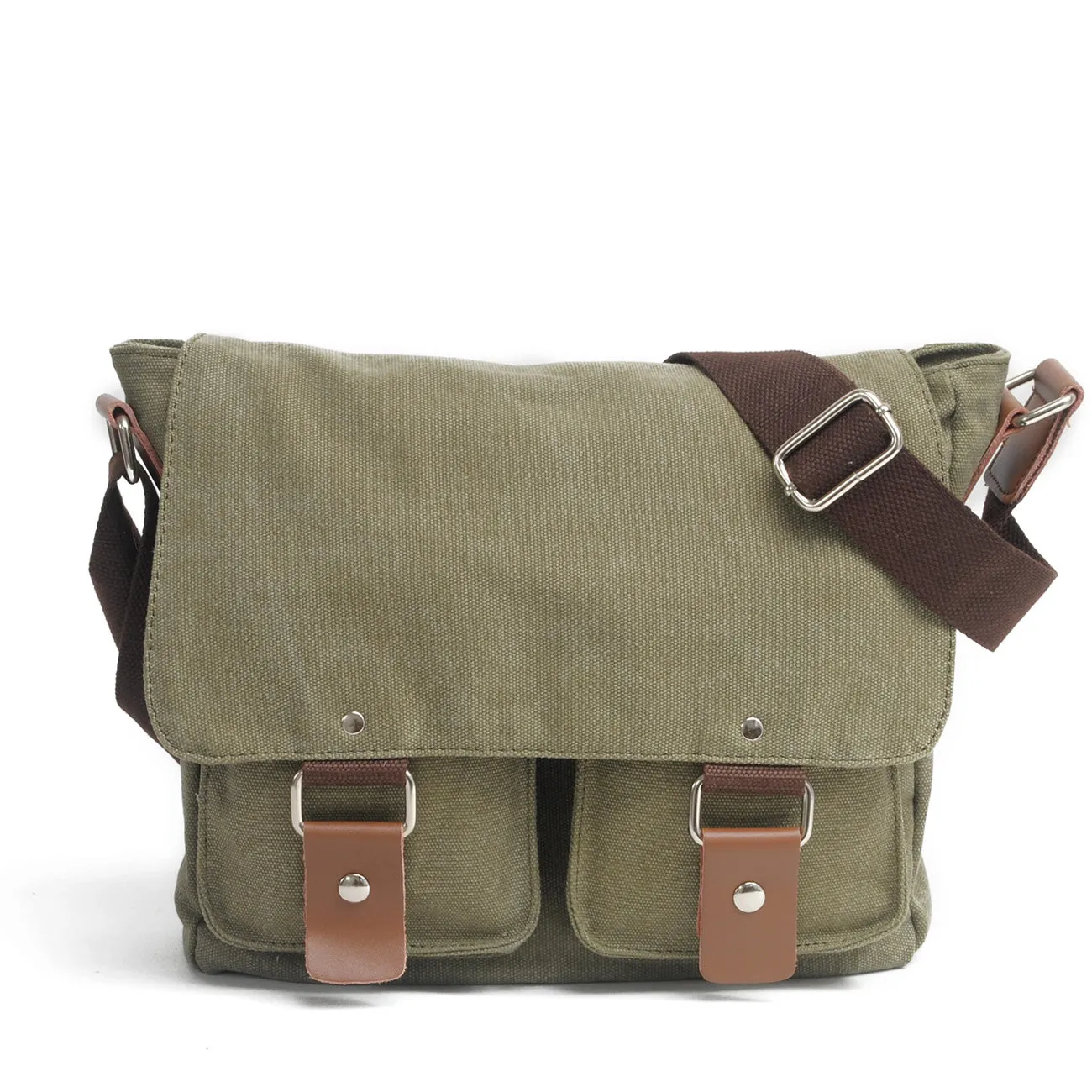 Arxus new casual retro bag shoulder bag canvas cross section men and women Messenger bag