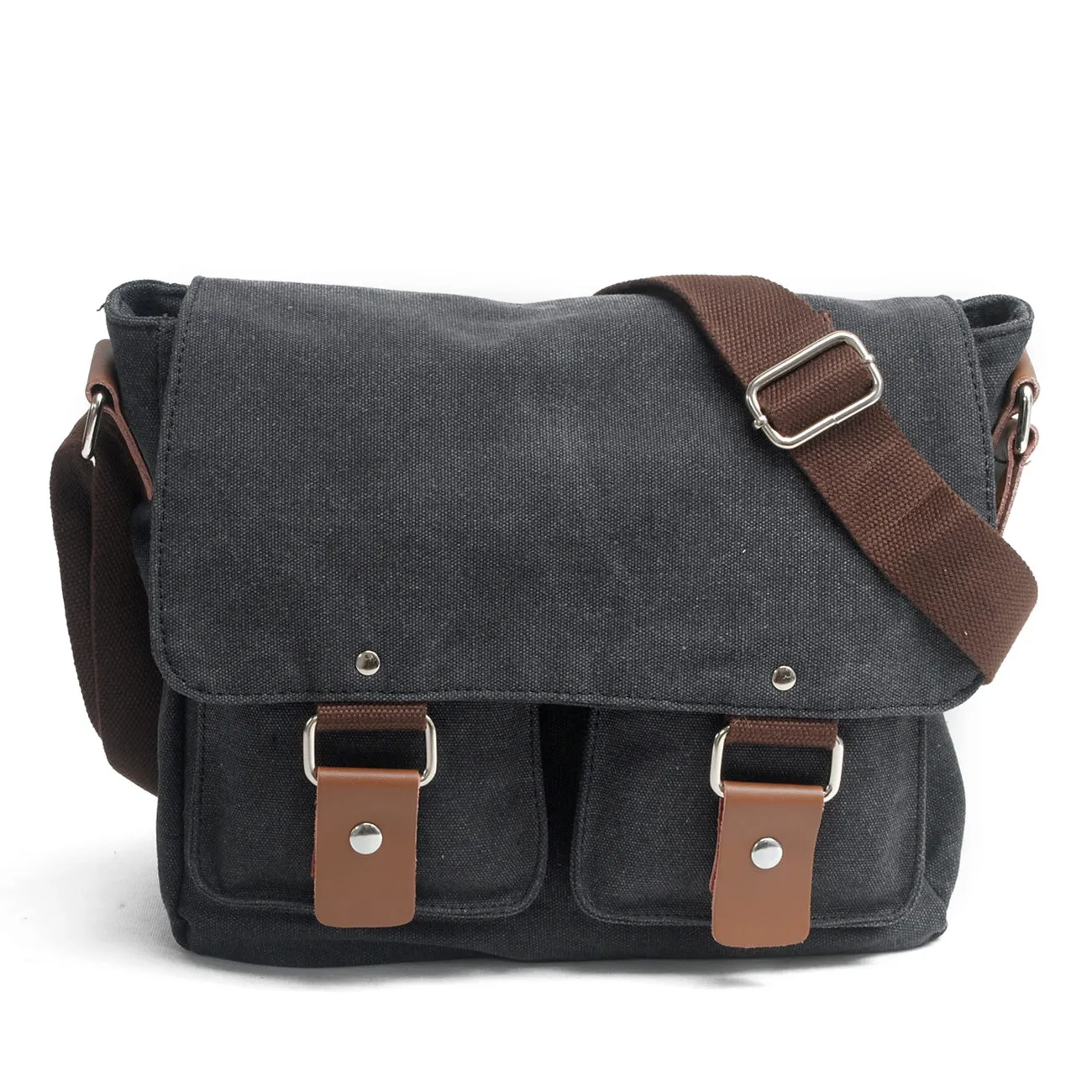 Arxus new casual retro bag shoulder bag canvas cross section men and women Messenger bag