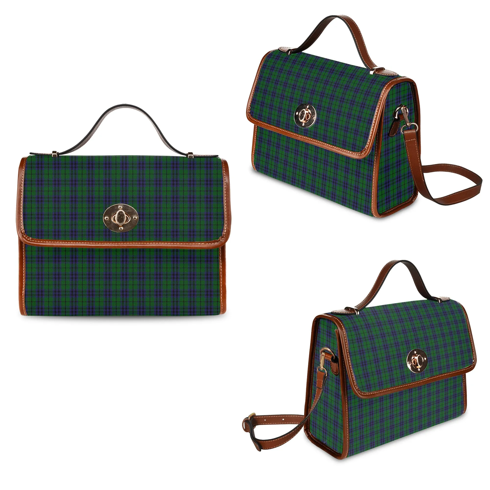 Austin Tartan Waterproof Canvas Bag