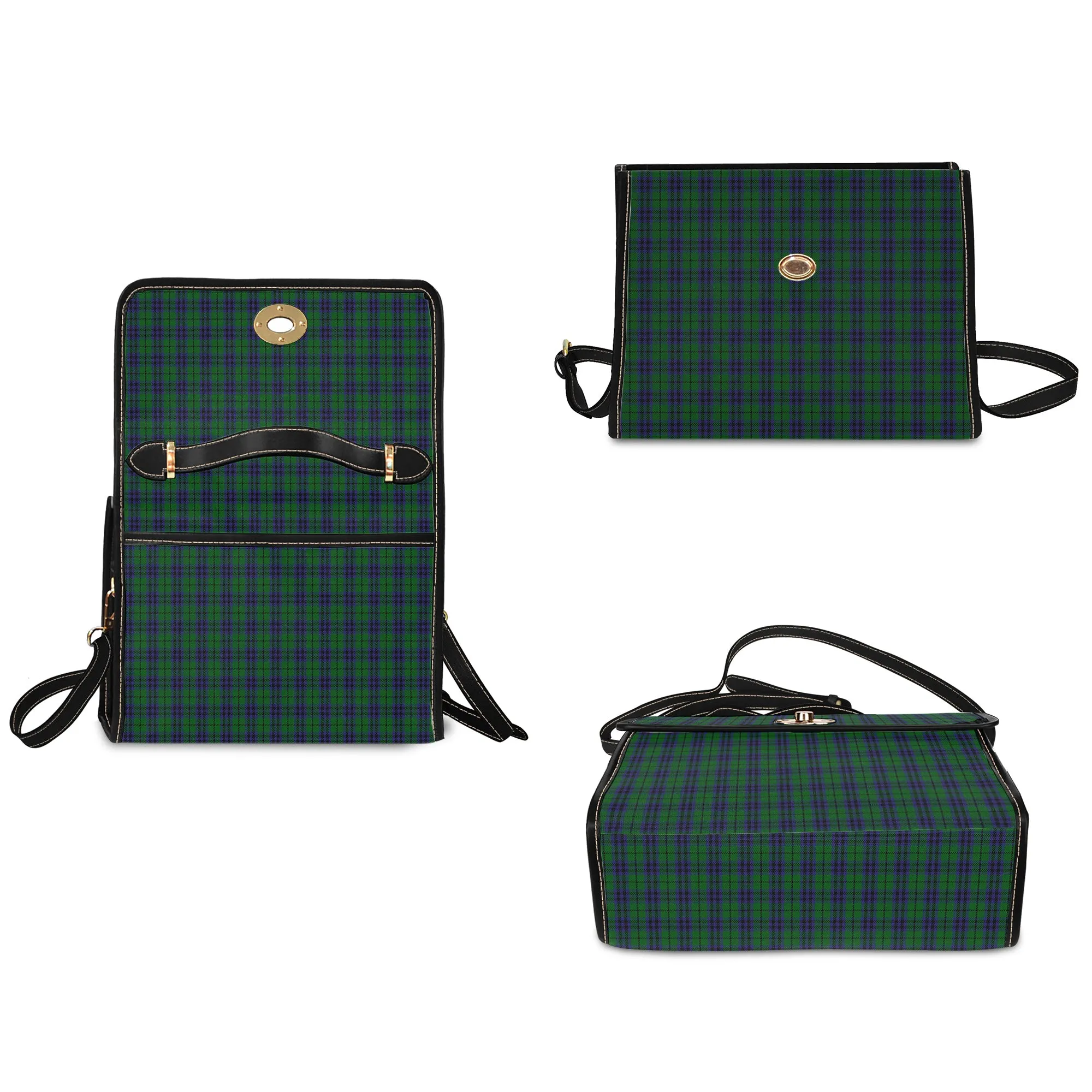 Austin Tartan Waterproof Canvas Bag