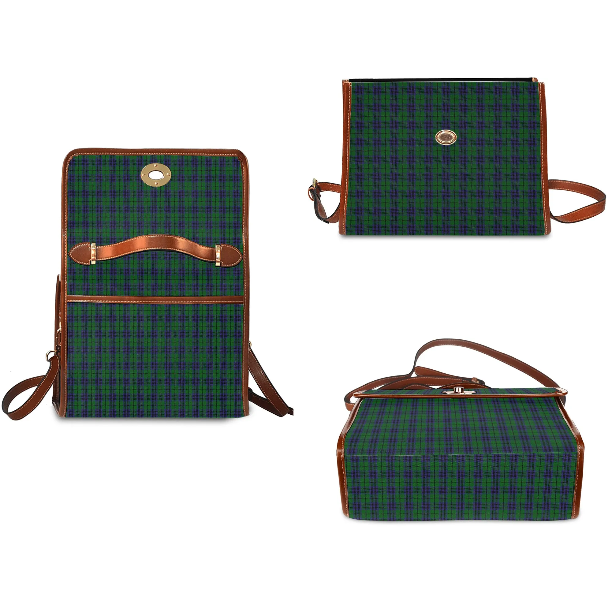 Austin Tartan Waterproof Canvas Bag